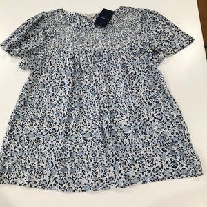 Lucky Brand Top NWT Blue floral Size XS